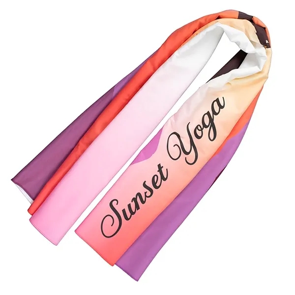 SpaceSaver 60" x 30" 200GSM rPET recycled polyester material full color... from ASI 62660 Innovation Line