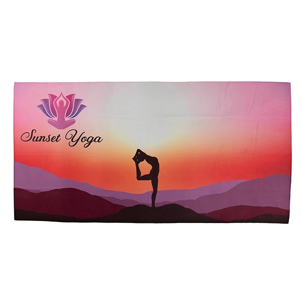 SpaceSaver 60" x 30" 200GSM rPET recycled polyester material full color... from ASI 62660 Innovation Line