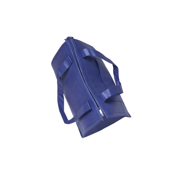 Non-woven insulated cooler bag with pocket plus 1 color silkscreen imprint... from ASI 37218 Athena Promo (tm)