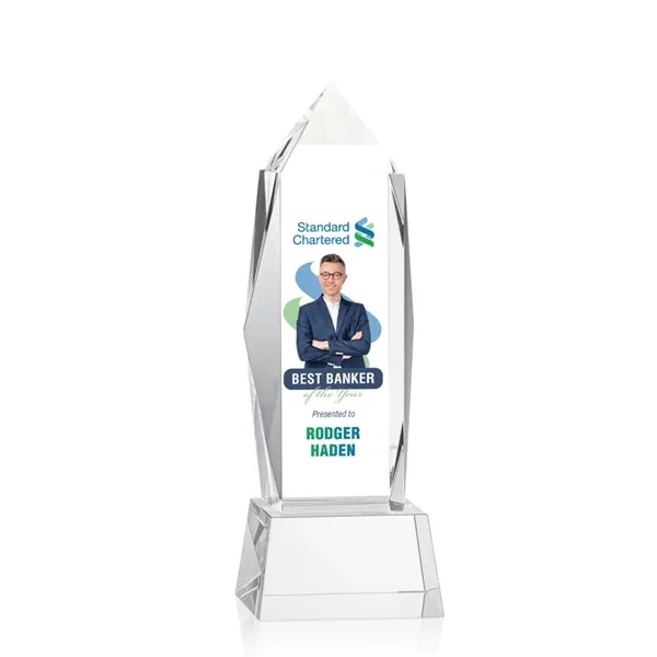 Bloomington VividPrint™ Award on Base - Clear... from ASI 84592 St Regis Group / St Regis