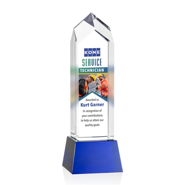 Clarington VividPrint™ Award on Base - Blue... from ASI 84592 St Regis Group / St Regis