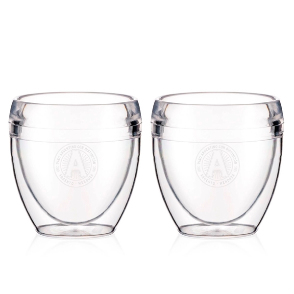 Set French Press 34oz & 2 Pcs Pavina Outdoor 8oz... from ASI 61005 Hirsch Gift Inc