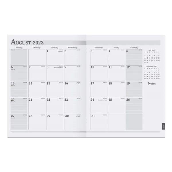14 month full color academic flex planner with square corners and... from ASI 50873 Drum-Line / Drum-line Inc