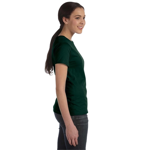 Women's contoured, side-seamed T-shirt made of preshrunk cotton in several available... from ASI 34063 alphabroder