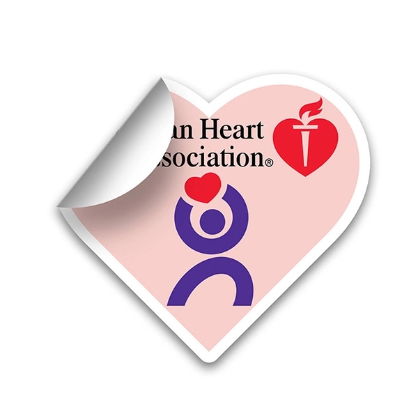 4" house-shaped 6 mil matte vinyl CustomCut(TM) stickers.... from ASI 62660 Innovation Line