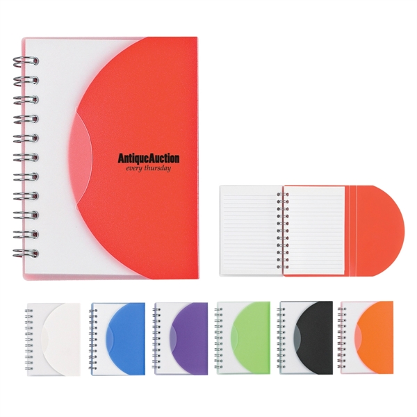 Mini spiral 60 page lined notebook.... from ASI 61125 Hit Promotional Products / Hit®