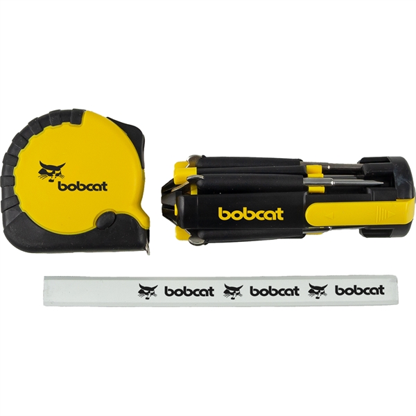 Kit with a 16-foot tape measure, 8-in-1 LED multitool, and carpenter... from ASI 57653 Gold Bond