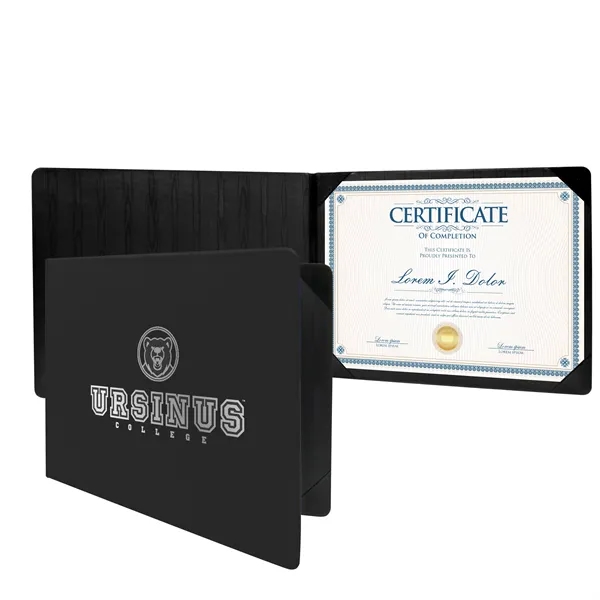 Standard landscape diploma holder for a 11" x 8.5" certificate.... from ASI 90807 Tekweld