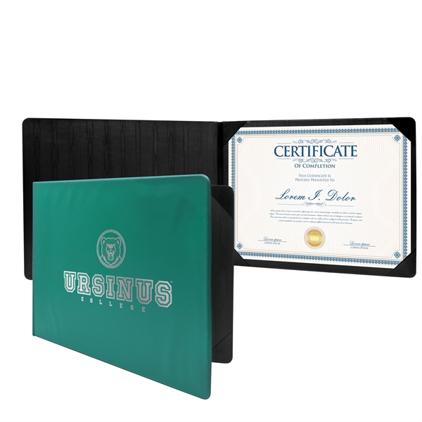 Standard landscape diploma holder for a 11" x 8.5" certificate.... from ASI 90807 Tekweld