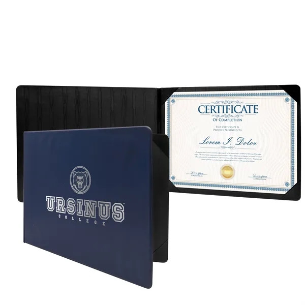 Standard landscape diploma holder for a 11" x 8.5" certificate.... from ASI 90807 Tekweld