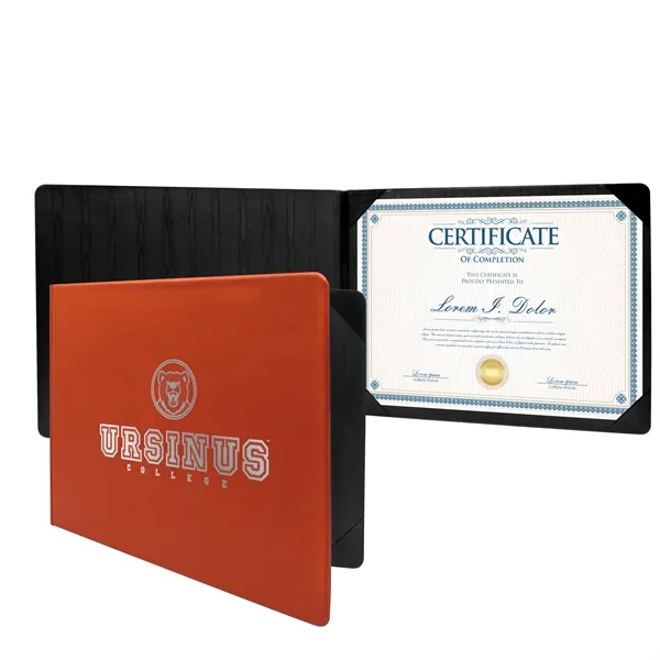 Standard landscape diploma holder for a 11" x 8.5" certificate.... from ASI 90807 Tekweld