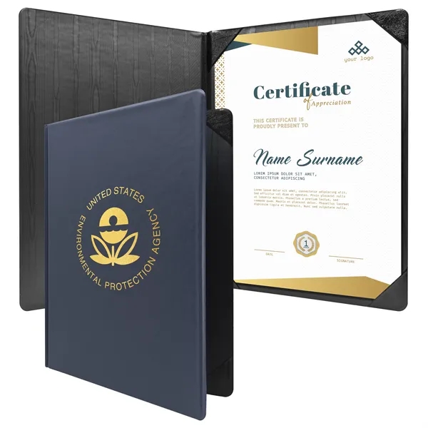 Standard portrait diploma holder for an 8.5" x 11" certificate.... from ASI 90807 Tekweld