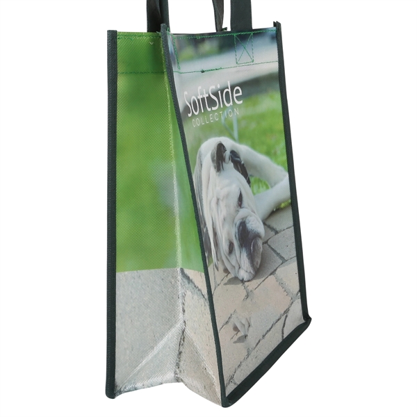 100 GSM PET Tote bag features full color printing on both... from ASI 61966 HPG / BCG Creations