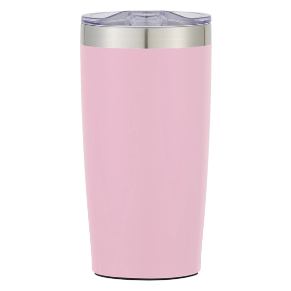 20 ounce double wall insulated stainless steel tumbler with thumb slide... from ASI 61125 Hit Promotional Products / Hit®