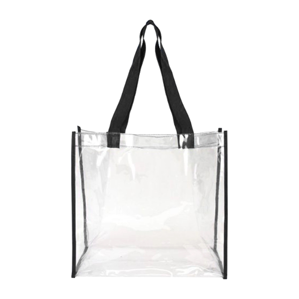 Basic Clear Stadium Security Open Tote... from ASI 41511 Brainchild USA Inc / BrainChild Gift Club