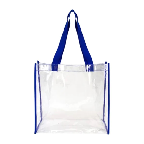 Basic Clear Stadium Security Open Tote... from ASI 41511 Brainchild USA Inc / BrainChild Gift Club