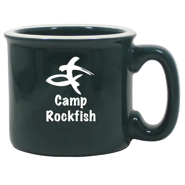 Ceramic made 15 Oz. Camp Mug.... from ASI 74245 Nordic Co Inc / Nordic Promos