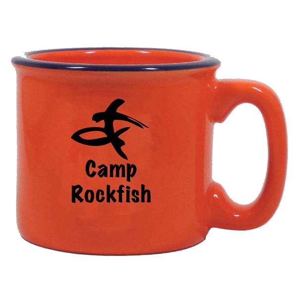 Ceramic made 15 Oz. Camp Mug.... from ASI 74245 Nordic Co Inc / Nordic Promos