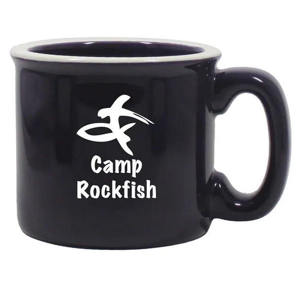 Ceramic made 15 Oz. Camp Mug.... from ASI 74245 Nordic Co Inc / Nordic Promos