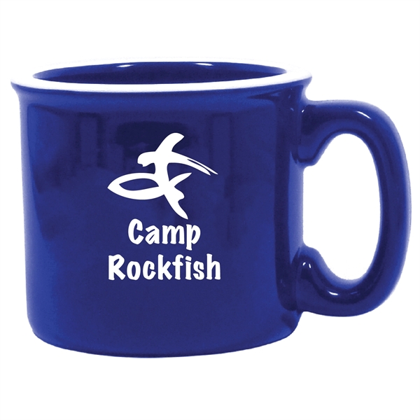 Ceramic made 15 Oz. Camp Mug.... from ASI 74245 Nordic Co Inc / Nordic Promos