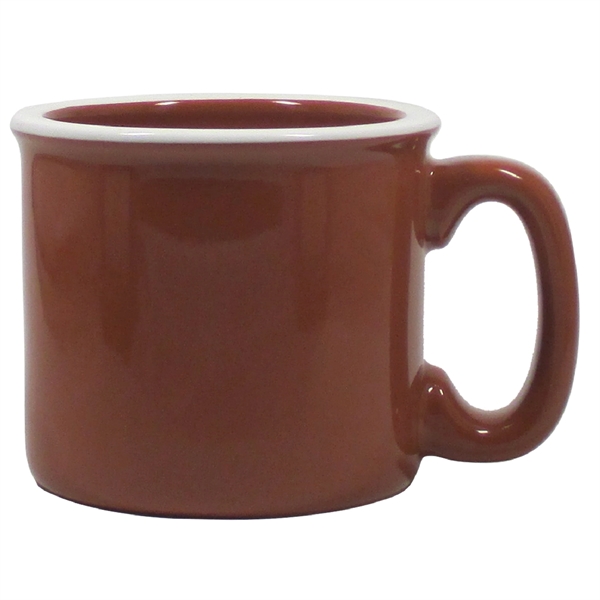 Ceramic made 15 Oz. Camp Mug.... from ASI 74245 Nordic Co Inc / Nordic Promos