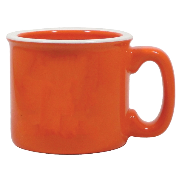 Ceramic made 15 Oz. Camp Mug.... from ASI 74245 Nordic Co Inc / Nordic Promos
