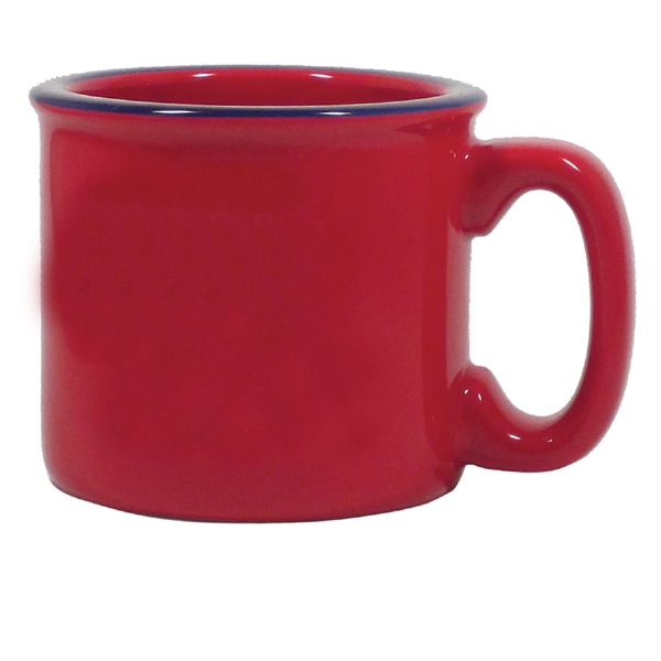 Ceramic made 15 Oz. Camp Mug.... from ASI 74245 Nordic Co Inc / Nordic Promos