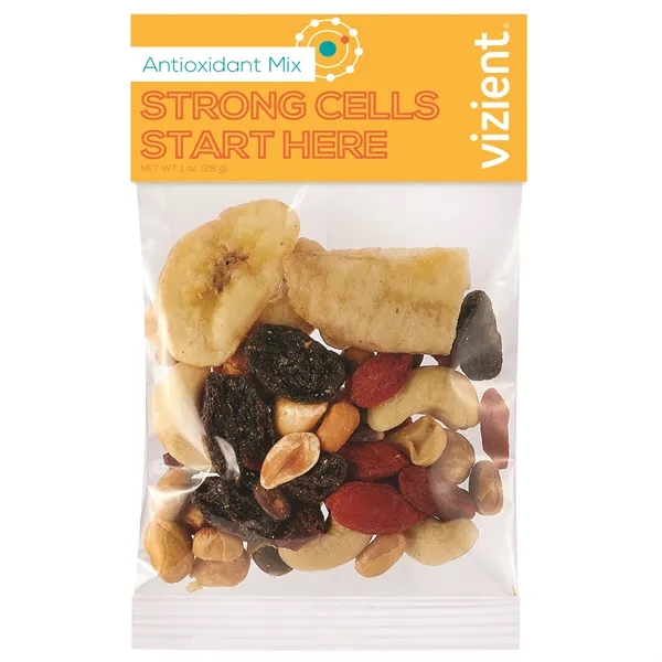 Healthy snacks in a header bag.... from ASI 71685 Midnite Snax®