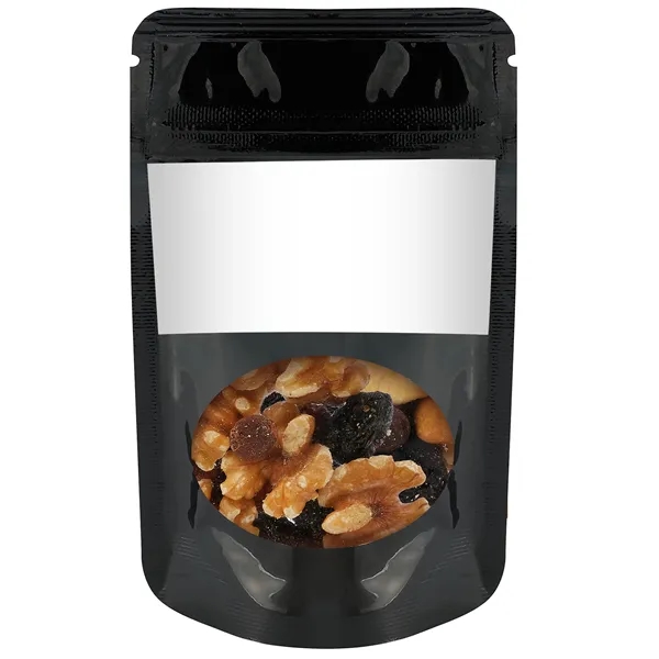 Healthy snacks in a resealable window pouch.... from ASI 71685 Midnite Snax®