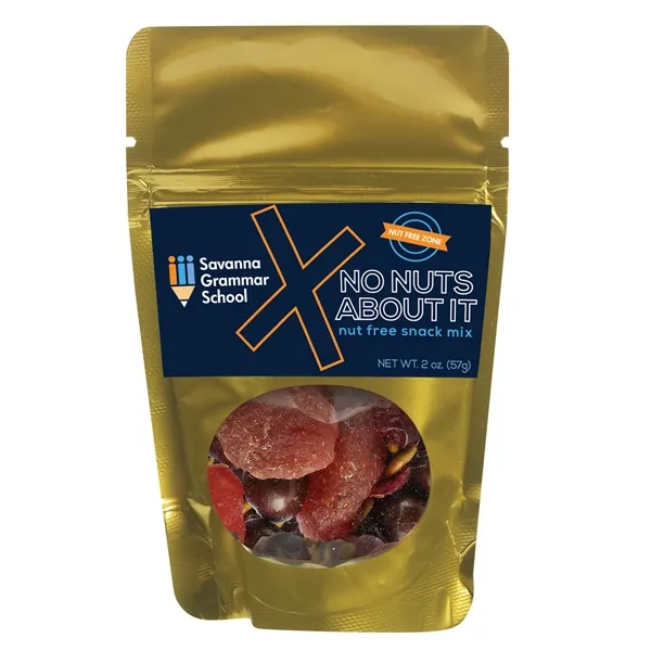 Healthy snacks in a resealable window pouch.... from ASI 71685 Midnite Snax®