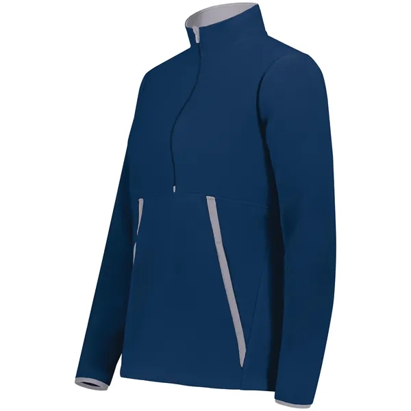 Ladies Chill Fleece 2.0 1/2 Zip Pullover with 70% recycled polyester/30%... from ASI 37461 Augusta Sportswear