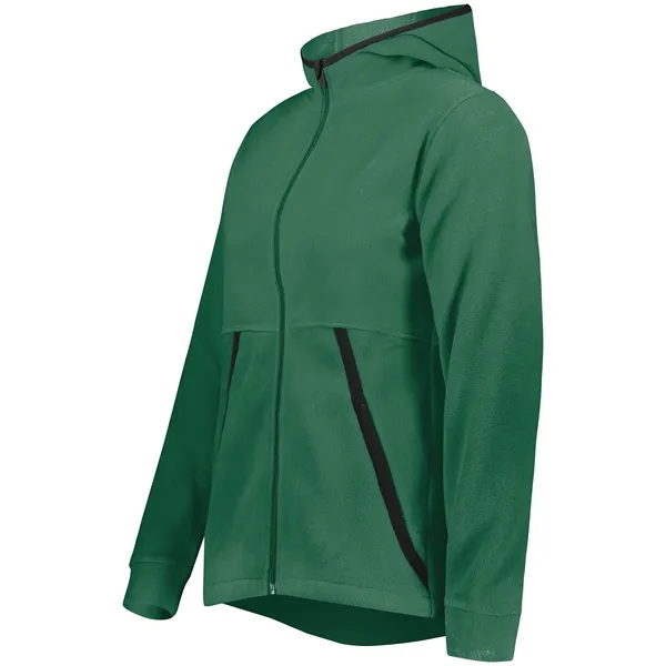 Ladies Chill Fleece 2.0 Full Zip Hoodie with 70% recycled polyester/30%... from ASI 37461 Augusta Sportswear