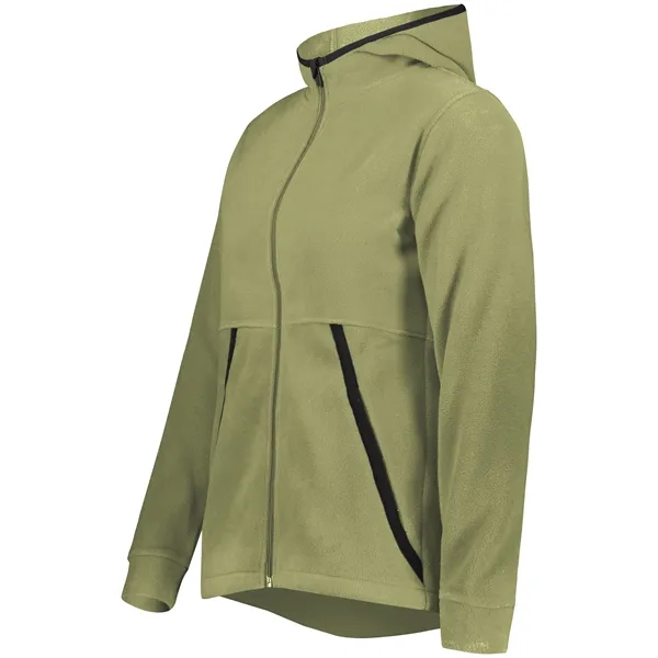 Ladies Chill Fleece 2.0 Full Zip Hoodie with 70% recycled polyester/30%... from ASI 37461 Augusta Sportswear