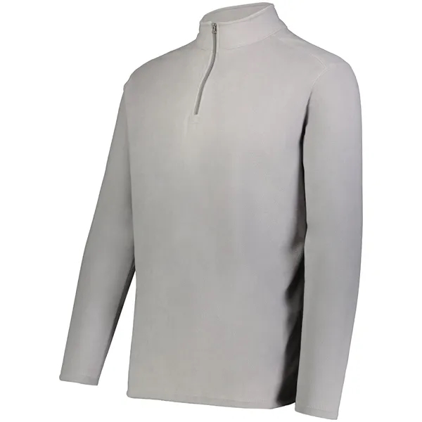 Micro-Lite Fleece 1/4 Zip Pullover with 5.3 ounce 70% recycled polyester/30%... from ASI 37461 Augusta Sportswear