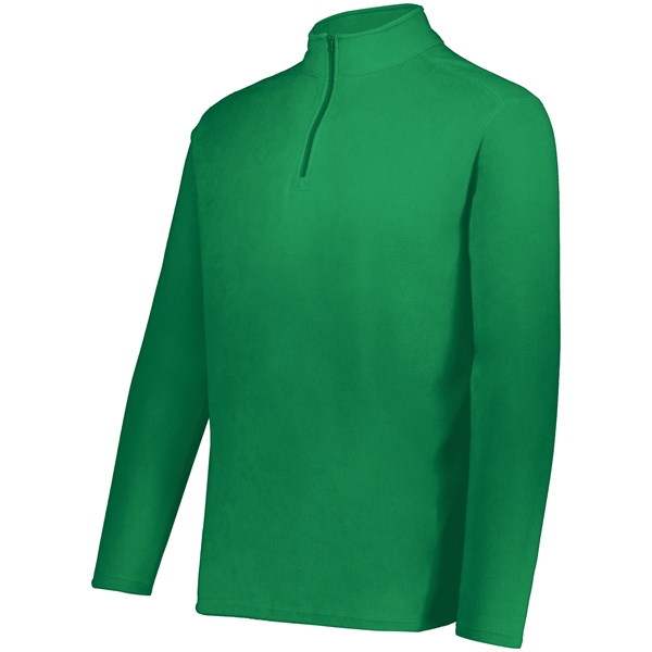 Micro-Lite Fleece 1/4 Zip Pullover with 5.3 ounce 70% recycled polyester/30%... from ASI 37461 Augusta Sportswear