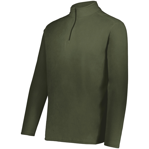 Micro-Lite Fleece 1/4 Zip Pullover with 5.3 ounce 70% recycled polyester/30%... from ASI 37461 Augusta Sportswear