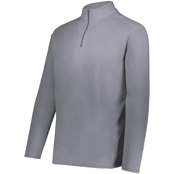Micro-Lite Fleece 1/4 Zip Pullover with 5.3 ounce 70% recycled polyester/30%... from ASI 37461 Augusta Sportswear