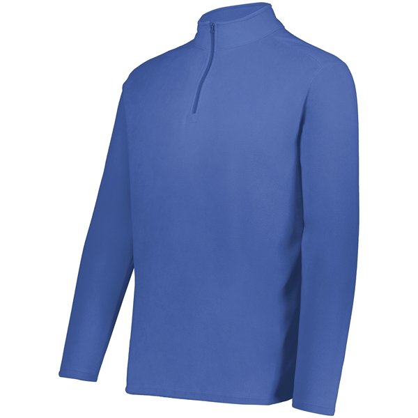 Micro-Lite Fleece 1/4 Zip Pullover with 5.3 ounce 70% recycled polyester/30%... from ASI 37461 Augusta Sportswear