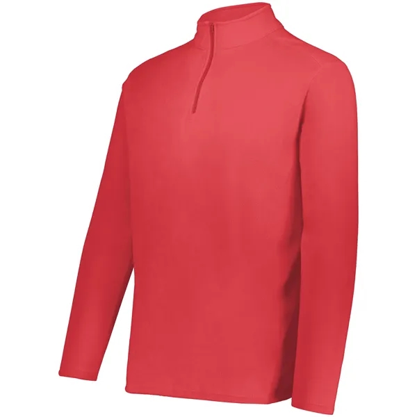 Micro-Lite Fleece 1/4 Zip Pullover with 5.3 ounce 70% recycled polyester/30%... from ASI 37461 Augusta Sportswear