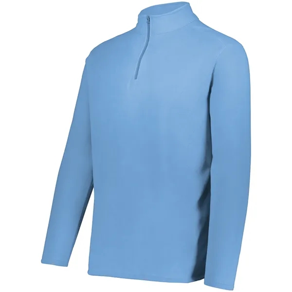 Micro-Lite Fleece 1/4 Zip Pullover with 5.3 ounce 70% recycled polyester/30%... from ASI 37461 Augusta Sportswear