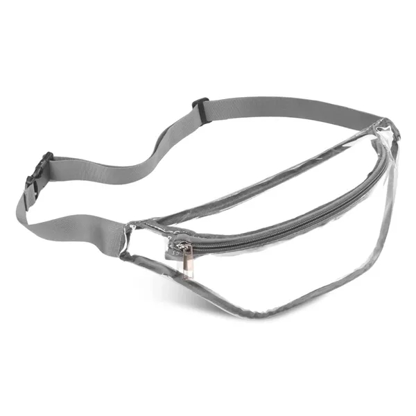 One compartment stadium-approved clear fanny pack with adjustable strap available in... from ASI 40544 Binaco