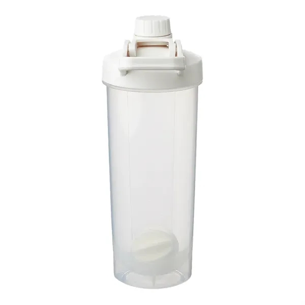 24 oz. plastic shaker bottle with weighted mixing ball and screw... from ASI 39552 BEL Promo