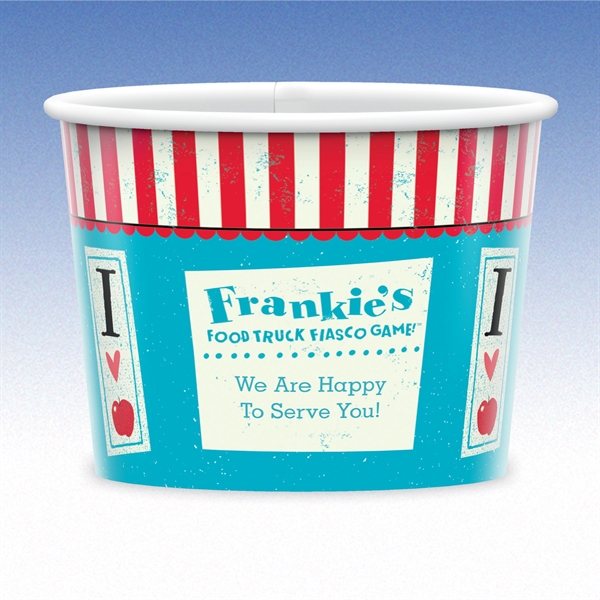 12 oz-Recycled Cold Paper Cups- Paper Container with Hi-Definition Full Color... from ASI 49716 Digispec & CounterPoint