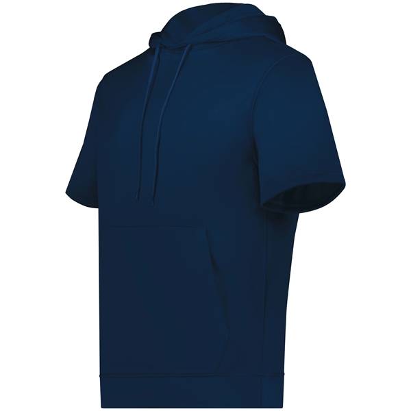 Train like a beast in the Wicking Fleece Short Sleeve Hoodie.... from ASI 37461 Augusta Sportswear
