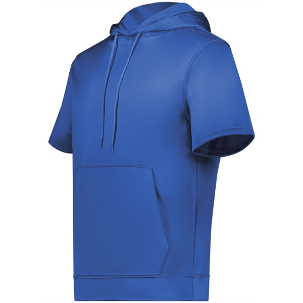 Train like a beast in the Wicking Fleece Short Sleeve Hoodie.... from ASI 37461 Augusta Sportswear