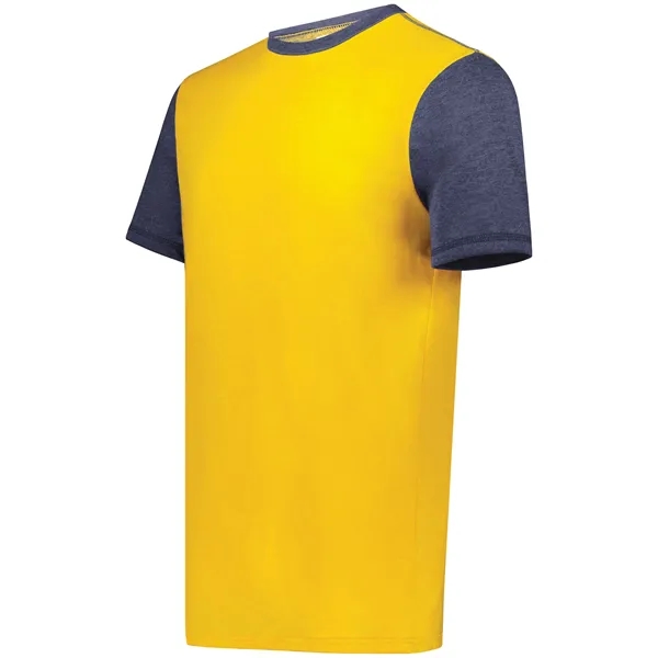 Gameday Vintage Ringer Tee with 50% polyester/38% cotton/12% rayon... from ASI 37461 Augusta Sportswear