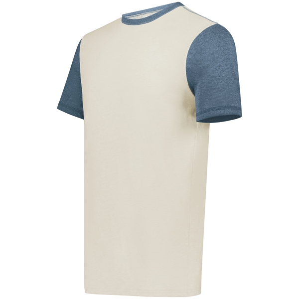 Gameday Vintage Ringer Tee with 50% polyester/38% cotton/12% rayon... from ASI 37461 Augusta Sportswear