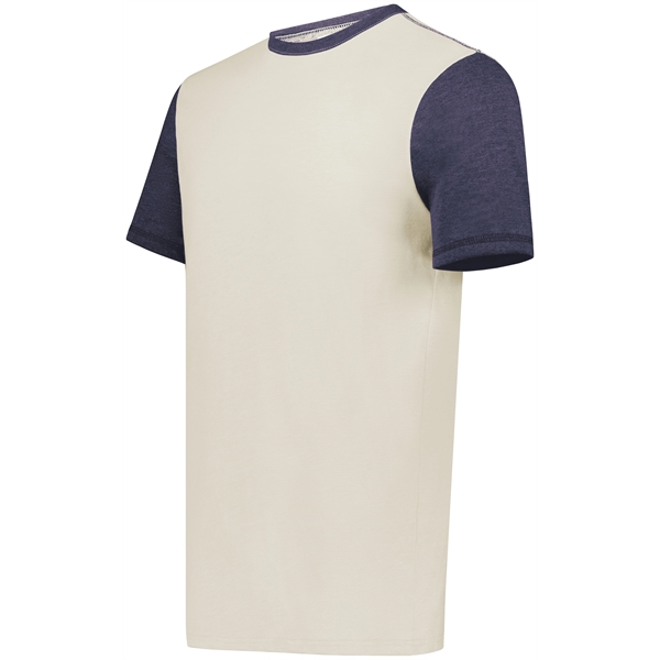 Youth Gameday Vintage Ringer Tee with 50% polyester/38% cotton/12% rayon.... from ASI 37461 Augusta Sportswear