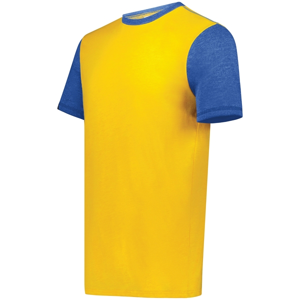 Youth Gameday Vintage Ringer Tee with 50% polyester/38% cotton/12% rayon.... from ASI 37461 Augusta Sportswear