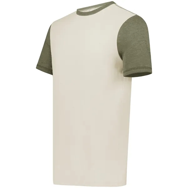 Youth Gameday Vintage Ringer Tee with 50% polyester/38% cotton/12% rayon.... from ASI 37461 Augusta Sportswear